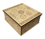 Wooden box 7 Chakras