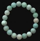 China Amazonite 10mm pearls bracelet