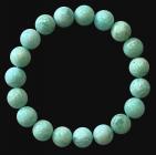 10mm Peru pearls Amazonite A bracelet