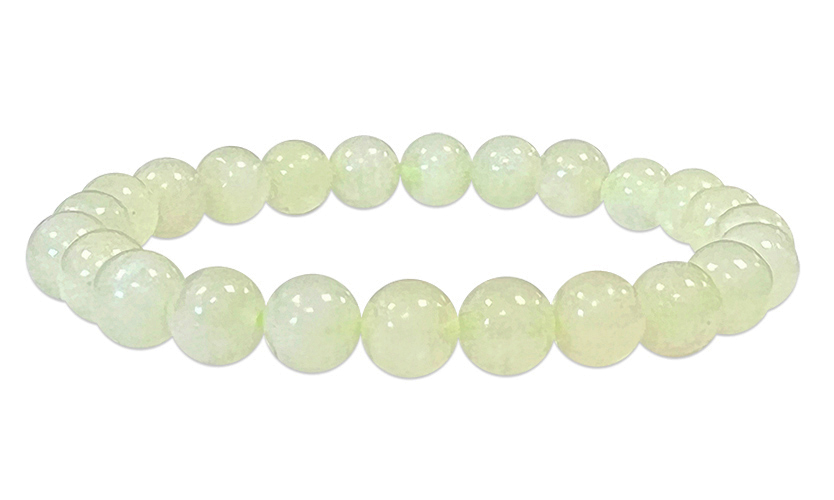 Bracelet Jade de Chine A perles 8mm