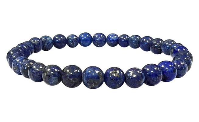 Lapis Lazuli 6mm AA pearls bracelet