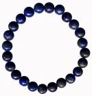 Bracelet Lapis Lazuli AA perles 8mm
