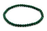 Malachite A 6mm pearls bracelet