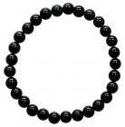 Obsidian Rainbow A pearls bracelet 6mm