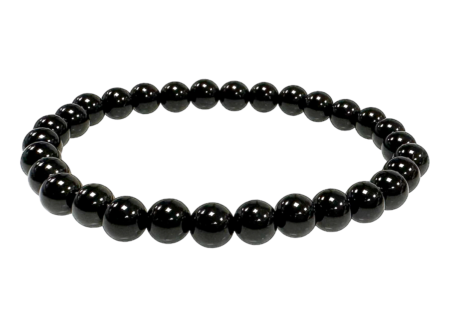 Onyx A pearls bracelet 6mm