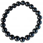 Black turmaline 8mm A pearls bracelet