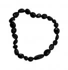 Black Onyx A tumbled stones bracelet