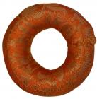 Round orange cushion for singing bowl 13cm