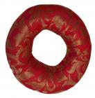 Cuscino rotondo rosso per campana tibetana 13cm