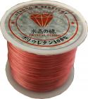 Flat Pink elastic wire 50m