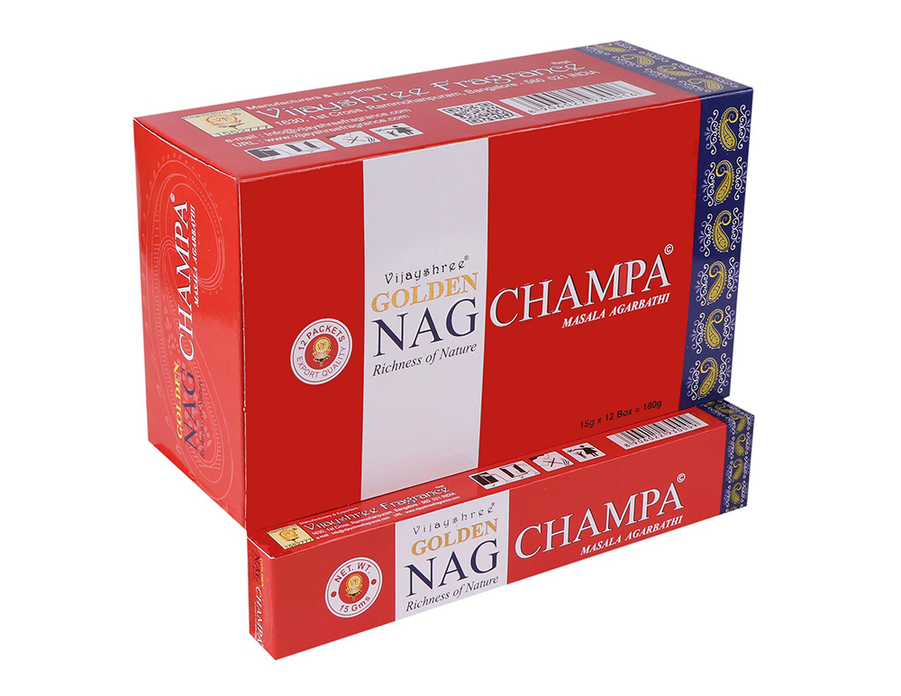 Vijayshree incense Golden Nag Champa 15g