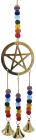 Pentagram carillon & chakra bells 32cm