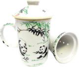 Chineese porcelain mug with panda
