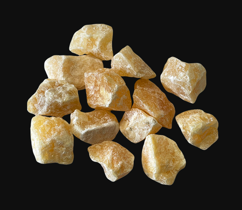 Rough orange Calcite Mexico 500g