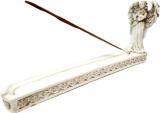White angel resin incense holder 26cm