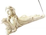 White elfe & butterfly incense holder 24cm