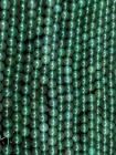 Perlas de Aventurina verde de 10mm en hilo de 40cm