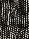 Hematite perles rondes 6mm sur fil 40cm