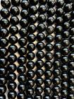 Perlas de obsidiana negra A de 10mm en hilo de 40cm