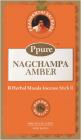 Ppure nagchampa Amber incense 15g