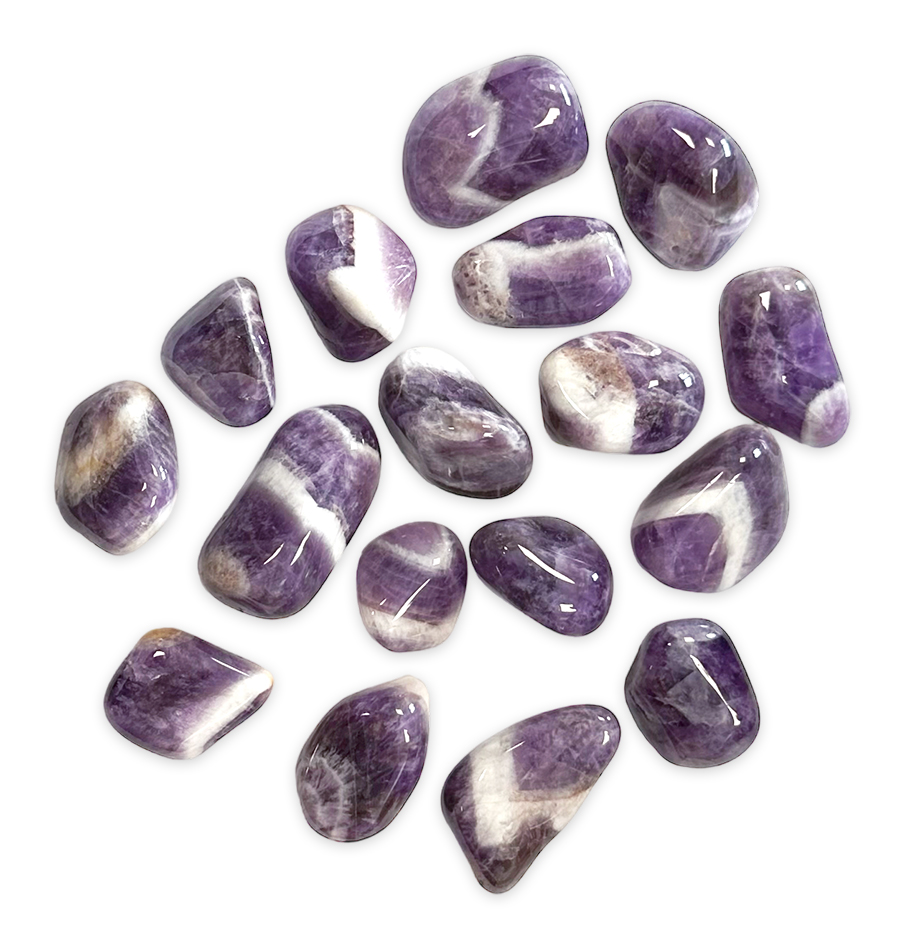 Tapered Amethyst Malawi A tumbled stone 250g
