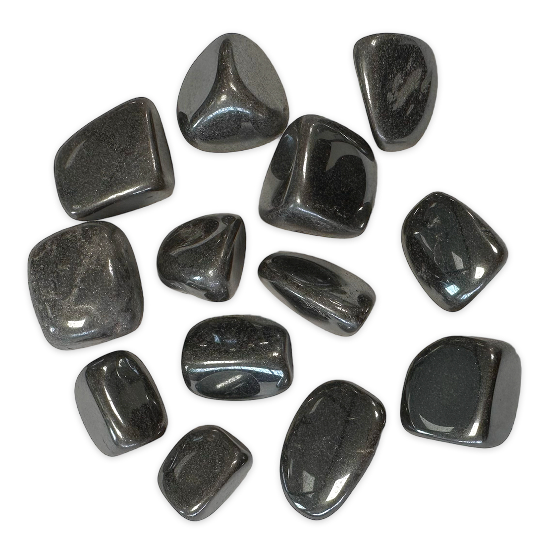 Hematite AB tumbled stone 250g