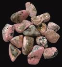 Rhodonite Peru AB tumbled stone 250g