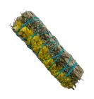 California White Sage & Petals of Yellow Flowers smudge 25-30g 10cm