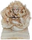 Ganesh en résine Beige 13cm