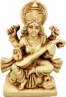 Statue saraswati résine 11cm