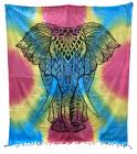 Tenture Eléphant Mix couleurs