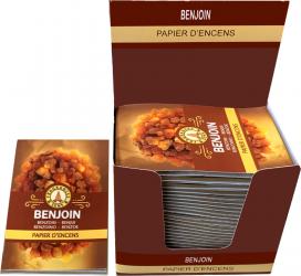 Benzoin Fragrances & Sens Incense paper x30