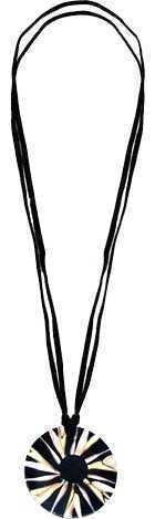 Collana in resina e conchiglia x 1 pz