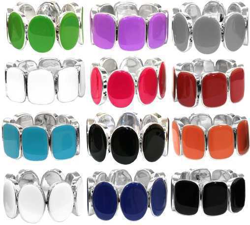 Braccialetto in acrilico x12