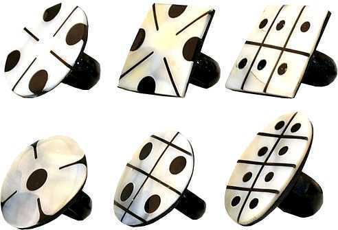 Ring Resin & Shell x12