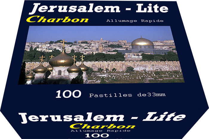 Charbon Jerusalem Lite Qualité Supérieure 100 pcs