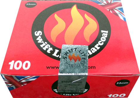 Charbon swift-lite 100  pcs