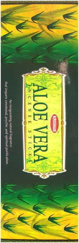 Encens Krishan Aloé Verra 8 Bts