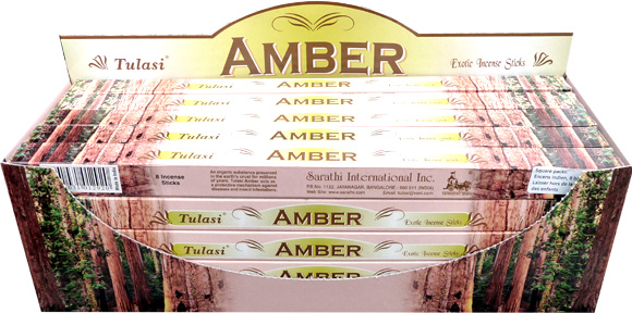 Encens tulasi sarathi ambre 8bts