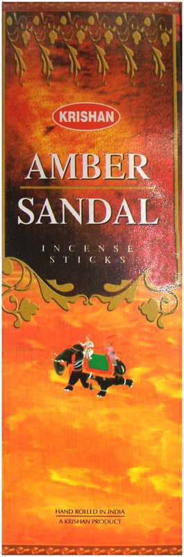 Encens Krishan Ambre Santal 8 Bts
