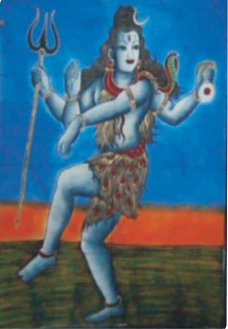 Batik divinités couleur