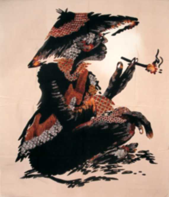 Batik homme 45x65 cm