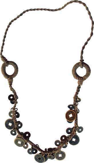 Collier Fen-Shui monnaie *1pcs