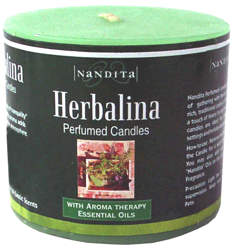 Bougie parfumée nandita herbalina PM