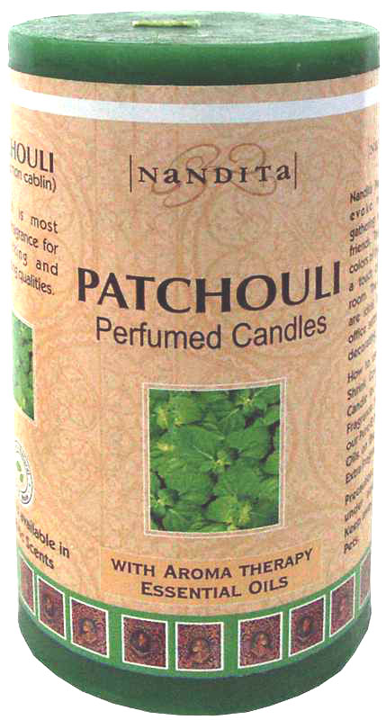 Patchouli perfumed nandita candles