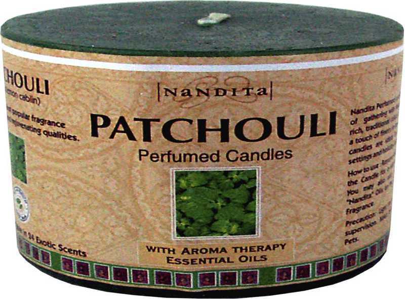 Patchouli perfumed nandita candles Xs