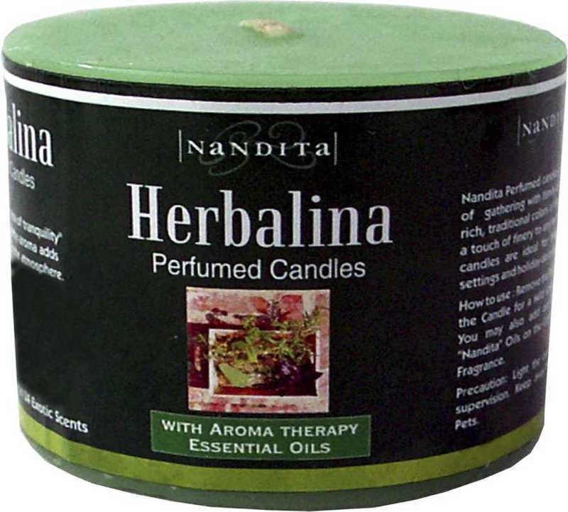 Bougie parfumée nandita herbalina Xs