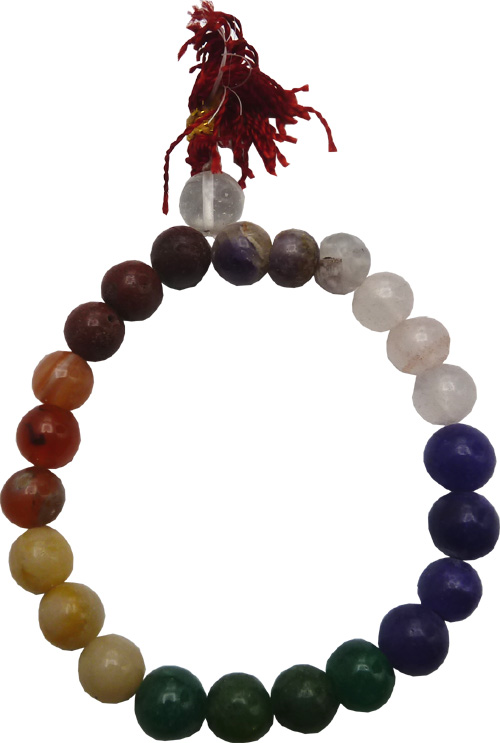 Bracelet de force pierres Chakra 8mm