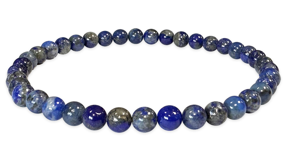 Bracelet Lapis Lazuli extra perles 4mm