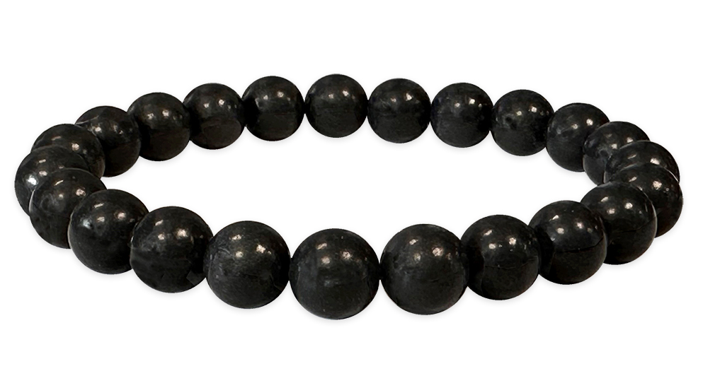 Bracciale Shungite perles 8mm